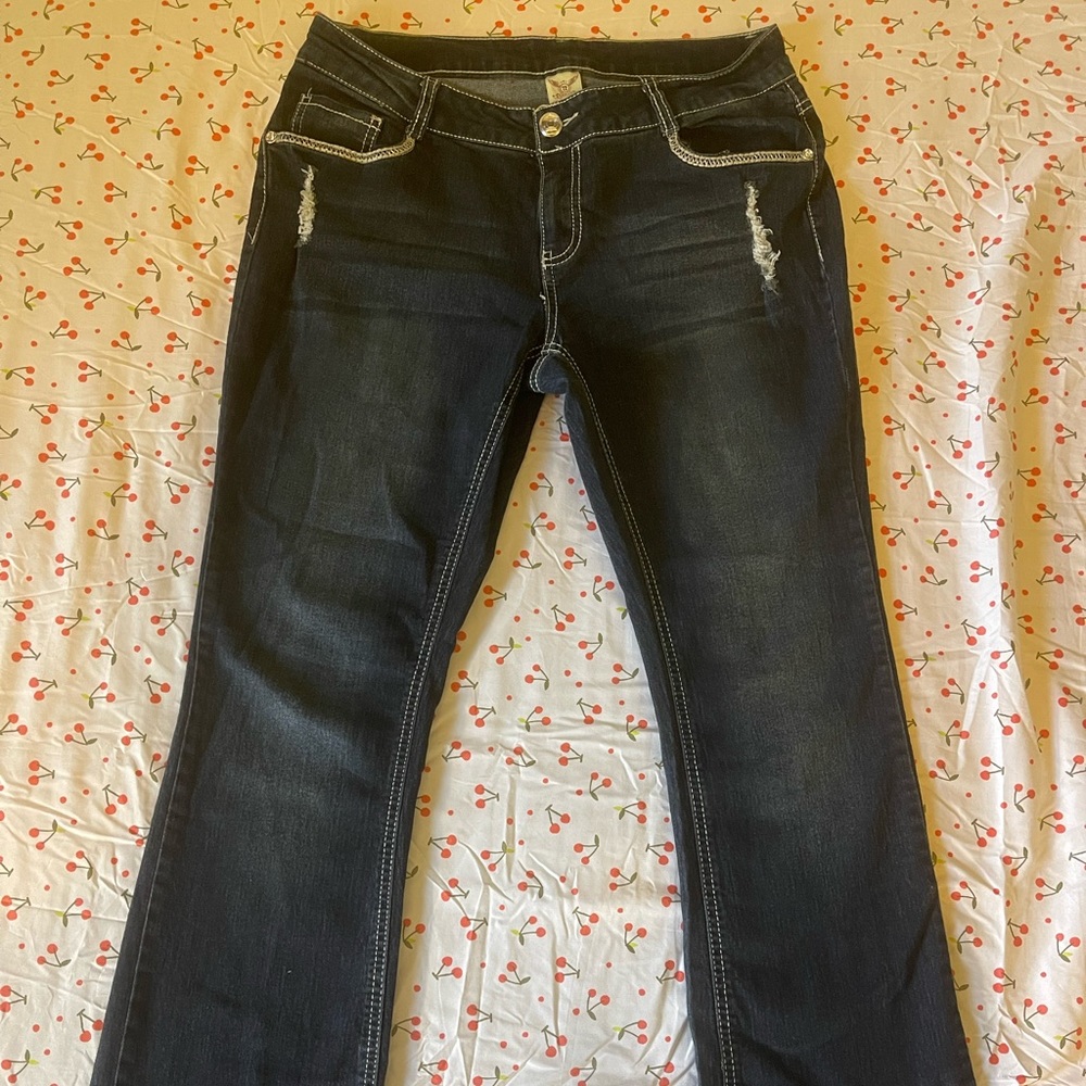 brand: Faded Glory   size: 12p   color: Very Dark Wash